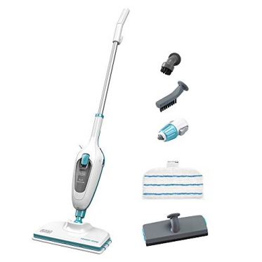 Penki viename, garo valytuvas "Black Decker", 1300 W (balta, pilka)