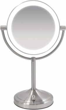 Veidrodis su LED apšvietimu Homedics Double Sided - Magnified Makeup Beauty Mirror MIR-8150