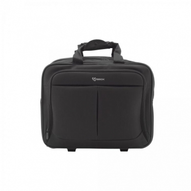 Dėklas kompiuteriui Sbox Trolly Monaco 17.3 (NSE-7588) black