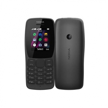Mobilusis telefonas Nokia 110 Dual black ENG/RUS
