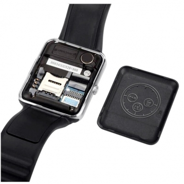 Išmanusis laikrodis su SIM kortele "S02" (juodas, auksinis)