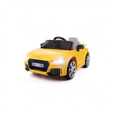 Elektrinis vaikiškas automobilis "Audi TT RS" (geltonas)