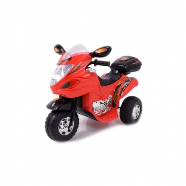 Elektrinis vaikiškas triratis motociklas "TOP-1" (raudonas)