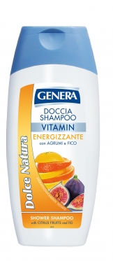 Šampūnas plaukams su citrusiniais vaisiais ir figomis "Genera", 300 ml