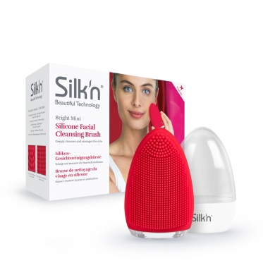 Veido valymo šepetėlis Silkn Bright Mini Silicone FBM1PE1001