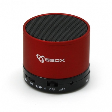 Belaidė garso kolonėlė Sbox BT-160 red