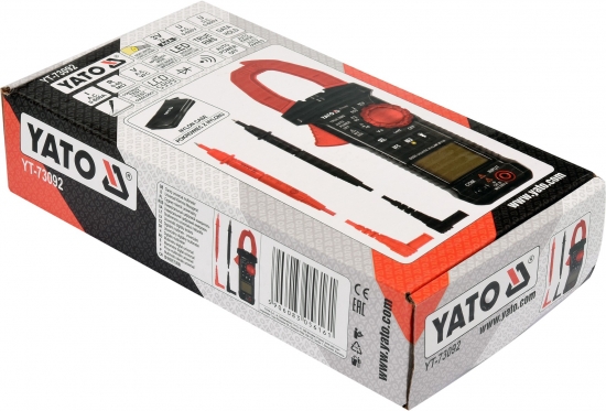 "Yato" skaitmeninis daugiafunkcinis multimetrinis testeris su spaustuku "YT-73092"