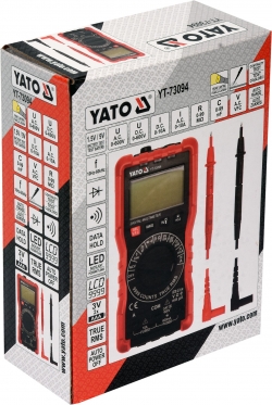 "Yato" skaitmeninis daugiafunkcinis multimetrinis testeris "YT-73094"