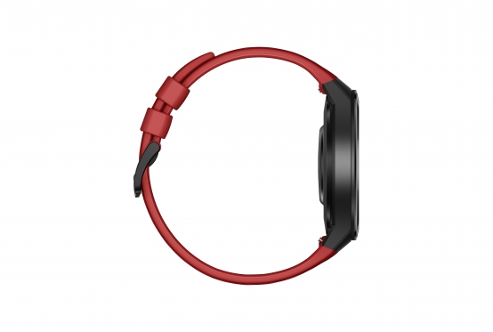 Išmanusis laikrodis Huawei Watch GT 2e lava red with red &amp; black TPU strap (HTC-B19)
