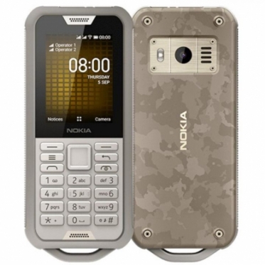 Mobilusis telefonas Nokia 800 Tough Dual sand