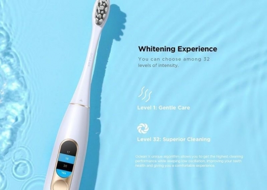Elektrinis dantų šepetėlis Xiaomi Oclean X Smart Sonic white