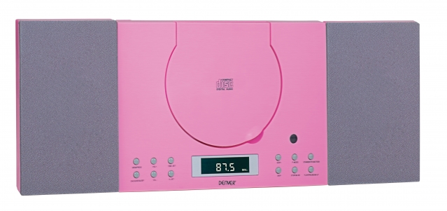 Muzikinis centras Denver MC-5010 Pink MK2