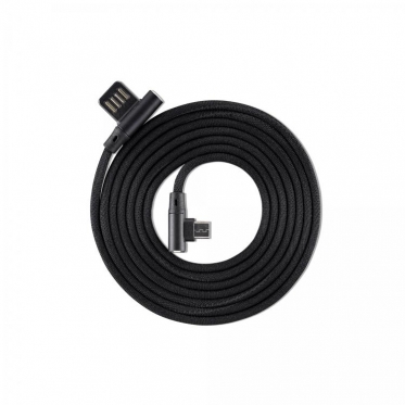 Įkrovimo laidas Sbox USB->Micro USB 90 M/M 1.5m USB-MICRO-90B blackberry black