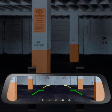 Vaizdo registratorius Xiaomi 70mai Rearview Dash Cam Wide (Midrive D07)