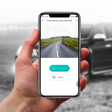 Vaizdo registratorius Xiaomi 70mai Rearview Dash Cam Wide (Midrive D07)