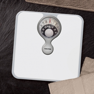 Svarstyklės Salter 484 WHKR Compact Mechanical Personal Scale White