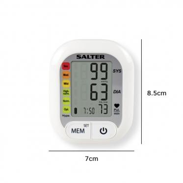 Kraujospūdžio matuoklis Salter BPW-9101-EU Automatic Wrist Blood Pressure Monitor