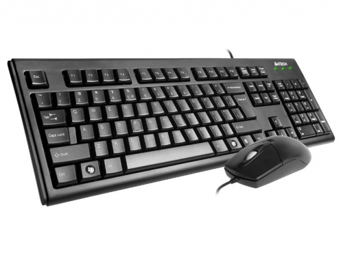 Klaviatūra ir pelė A4Tech KRS-8372 black 43775