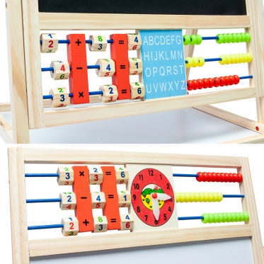 Dvipusė magnetinė piešimo lenta, 100 x 39 x 32,5 cm