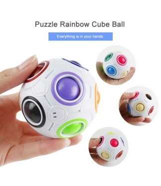 Kamuoliukas - dėlionė "Magic Rainbow Ball"