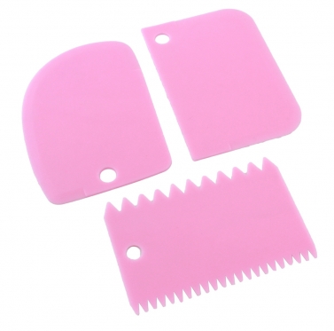 Mentelių rinkinys tortų dekoravimui, 3 vnt