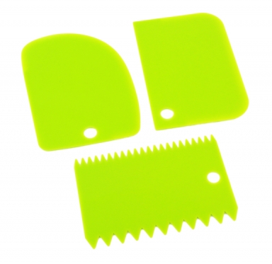 Mentelių rinkinys tortų dekoravimui, 3 vnt