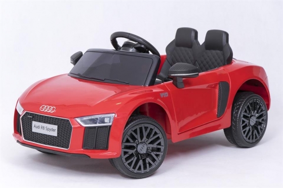 Elektrinis vaikiškas automobilis "Audi R8 Spyder", 118 x 66 x 46 cm (raudonas)