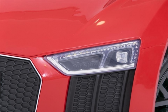 Elektrinis vaikiškas automobilis "Audi R8 Spyder", 118 x 66 x 46 cm (raudonas)