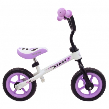 Balansinis dviratis "Baby Mix Start 10", Ø 25 cm (violetinis)