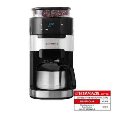 Kavos aparatas Gastroback 42711_S Coffee Machine Grind &amp; Brew Pro Thermo