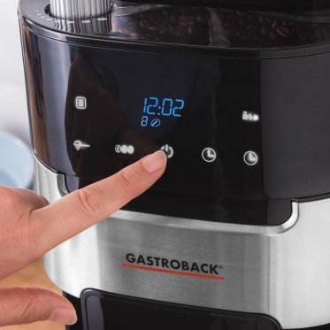 Kavos aparatas Gastroback 42711_S Coffee Machine Grind &amp; Brew Pro Thermo