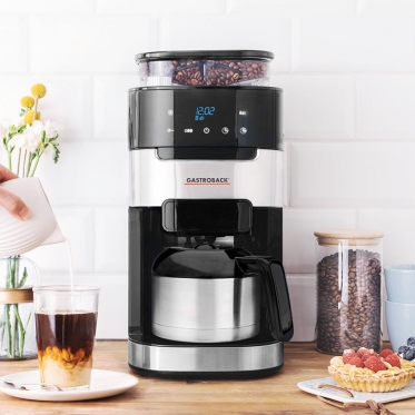Kavos aparatas Gastroback 42711_S Coffee Machine Grind &amp; Brew Pro Thermo