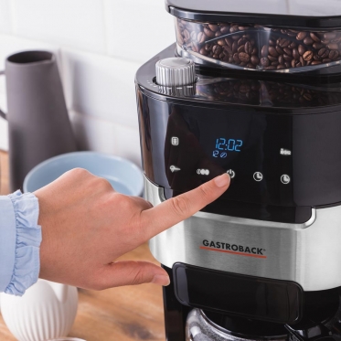 Kavos aparatas Gastroback 42711 Coffee Machine Grind &amp; Brew Pro