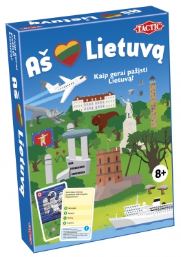 "Tactic" stalo žaidimas "Aš myliu Lietuvą" (lietuvių kalba)