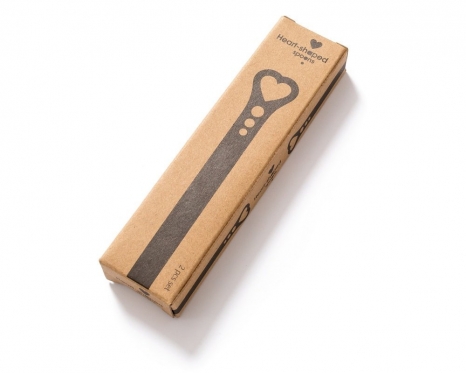 Nerūdijančio plieno širdelės formos šaukšteliai, 2 vnt