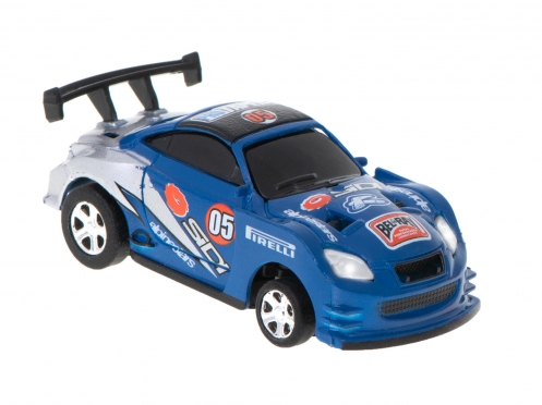 Nuotolinio valdymo mašinėlė "Mini-R/C", 8 x 3 cm (mėlyna)