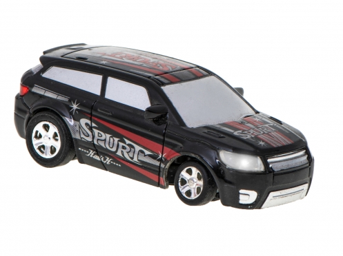 Nuotolinio valdymo mašinėlė "Mini-R/C", 8 x 3 cm (juoda)