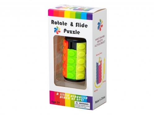 Dėlionė - galvosūkis "Rotate and slide", 5 lygių