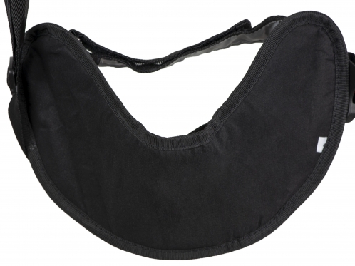 Pakinktai šuniui "Police K9", 70 - 90 cm (juodi, oranžiniai)
