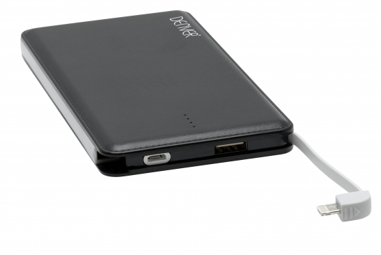 Išorinė baterija Denver Power bank PBS-5002 black (5000mAh)