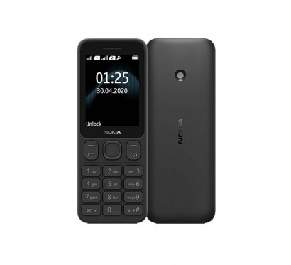 Mobilusis telefonas Nokia 125 Dual black