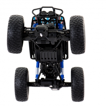 Nuotolinio valdymo bekelės mašinėlė "Climbing Crawler", 48 x 27 x 25 cm (juoda, mėlyna)