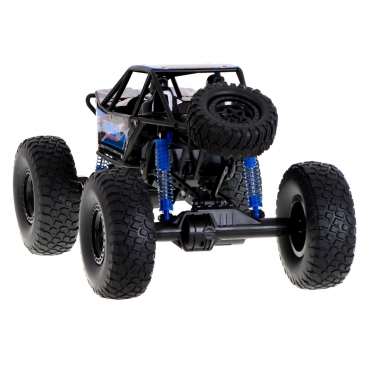 Nuotolinio valdymo bekelės mašinėlė "Climbing Crawler", 48 x 27 x 25 cm (juoda, mėlyna)
