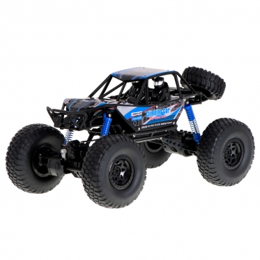 Nuotolinio valdymo bekelės mašinėlė "Climbing Crawler", 48 x 27 x 25 cm (juoda, mėlyna)