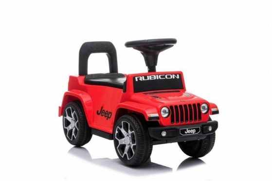 Mašinėlė - paspirtukas "Jeep DK-P03", 62 x 29 x 39 cm (raudona)