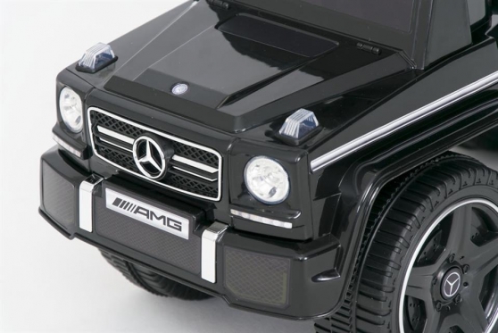 Mašinėlė - paspirtukas "Mercedes G63", 68 x 29 x 43 cm (juoda)