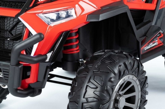 Elektrinis vaikiškas automobilis "Monster 4WD NEL918", 129 x 87 x 96 cm (mėlynas)