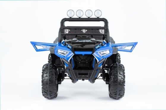 Elektrinis vaikiškas automobilis "Monster 4WD NEL918", 129 x 87 x 96 cm (mėlynas)