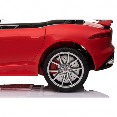 Elektrinis vaikiškas automobilis "Jaguar QLS 5388", 111 x 58 x 49 cm (baltas)