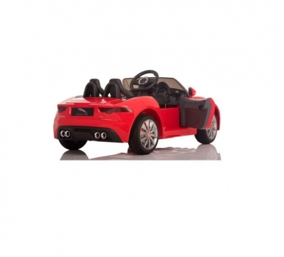 Elektrinis vaikiškas automobilis "Jaguar QLS 5388", 111 x 58 x 49 cm (baltas)